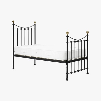 The Cotswold Company Rosehill 3ft Single Bed - Black