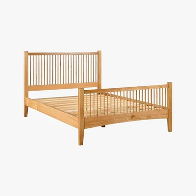 The Cotswold Company Milton Oak 5ft Kingsize Bed