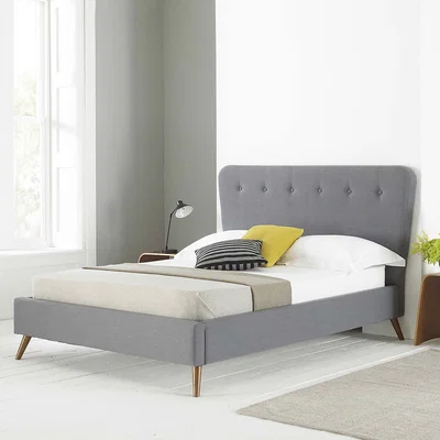 Dunelm Rio Bed Frame Grey