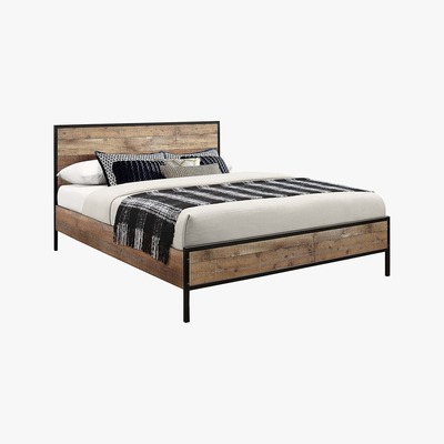 Dunelm Urban Rustic Bed Frame Brown