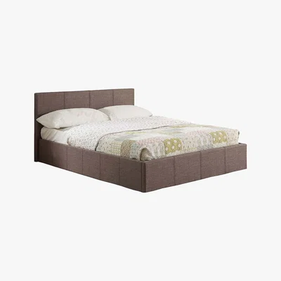 Dunelm Berlin Upholstered Ottoman Bed Grey