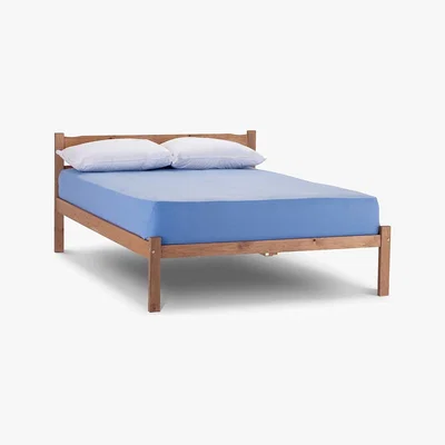 Dunelm Panama Oak Bedstead Brown