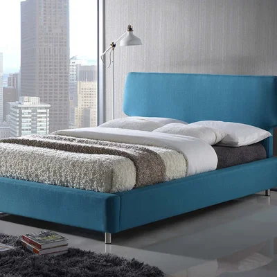 Dunelm Sienna Teal Fabric Bed Teal (Blue)