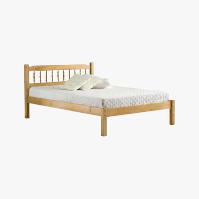 Dunelm Santos Antique Pine Bedstead Natural