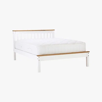 Dunelm Derby White Bedstead White