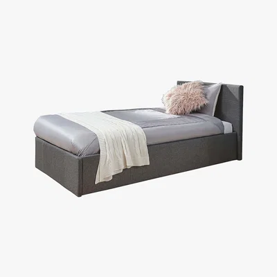 Dunelm Side Lift Ottoman Bedstead Grey