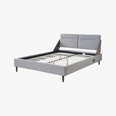 Dunelm Reclina Smart Bed Frame Grey
