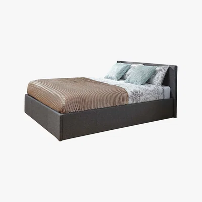 Dunelm Side Lift Ottoman Bedstead Grey