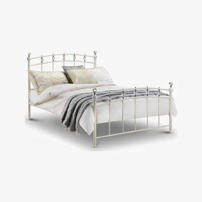 Dunelm Sophie Crystal Bedstead White