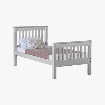 Dunelm Monaco Grey Bedstead Grey