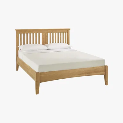 Dunelm Eaton Oak Bedstead Brown