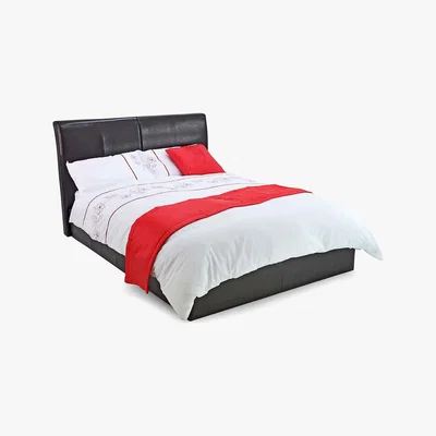 Dunelm Texas Faux Leather Bed Frame Brown