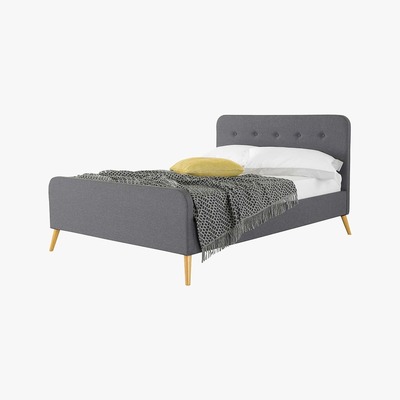 Dunelm Renee Bed Frame Oatmeal (Brown)