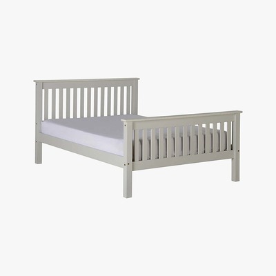 Dunelm Monaco Grey Bedstead Grey
