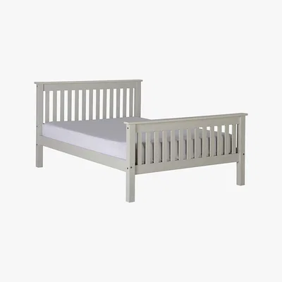 Dunelm Monaco Grey Bedstead Grey
