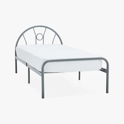 Dunelm Nova Silver Bedstead Silver