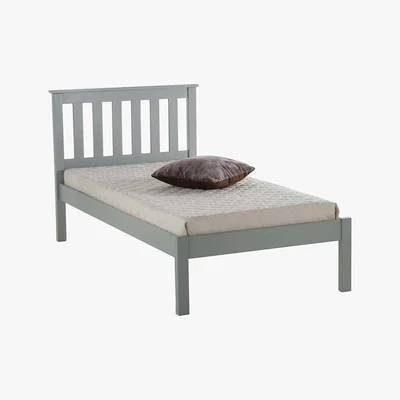Dunelm Denver Low End Bed Frame Grey