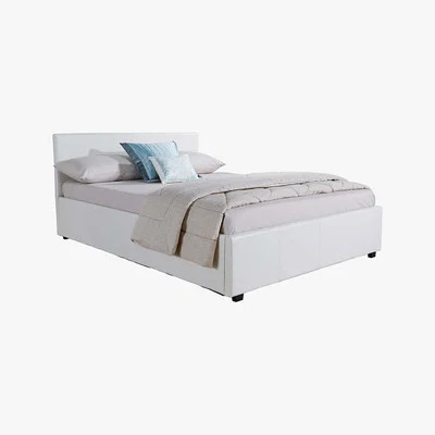Dunelm Seattle Ottoman Storage White Bedstead White