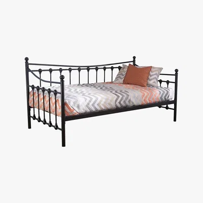 Dunelm Memphis Day Bed Black