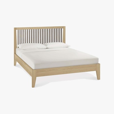 Dunelm Mason Oak Slatted Bedstead Oak Brown