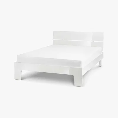 Dunelm Manhattan High Gloss Bedstead White