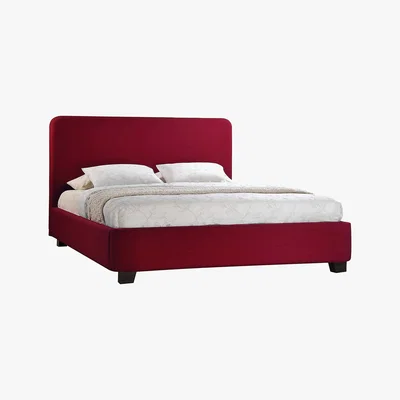 Dunelm Time Living Opalia Red Bed Frame Red