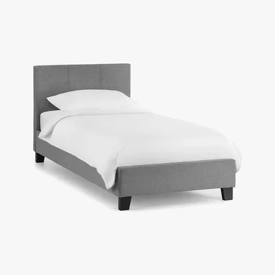 Dunelm Rialto Fabric Bed Grey