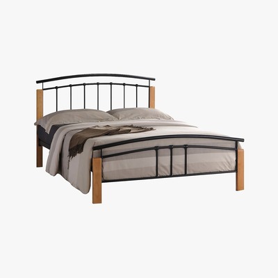 Dunelm Time Living Tetras Bed Frame Black