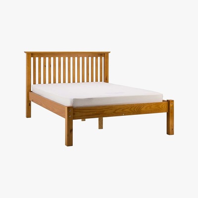 Dunelm Barcelona Low Foot Bedstead Natural