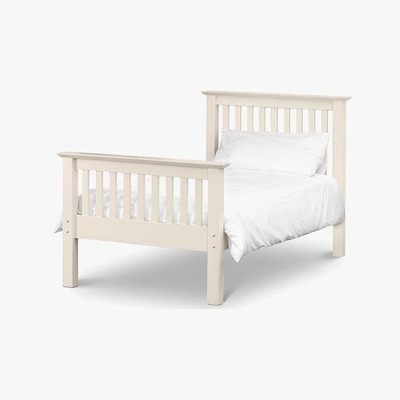 Dunelm Barcelona High Foot End Bedstead White
