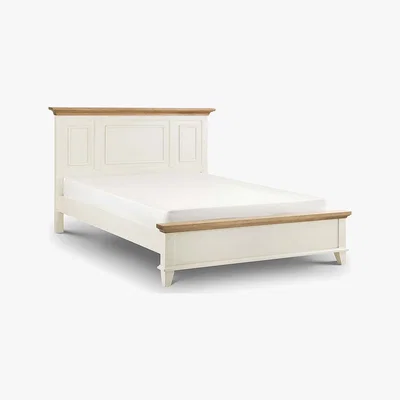 Dunelm Oregon Wooden Bed Frame White