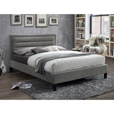Dunelm Picasso Grey Bed Frame Grey