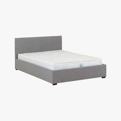 Dunelm Waverley Linen Ottoman Bedstead - Grey Grey