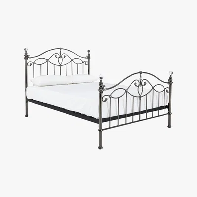 Furniture Village Darcey Bed Frame - Small Double - Black - By Furniture Village