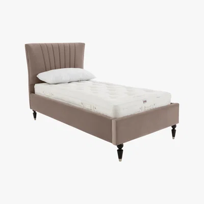 Furniture Village Narla Velvet Bed Frame - Single