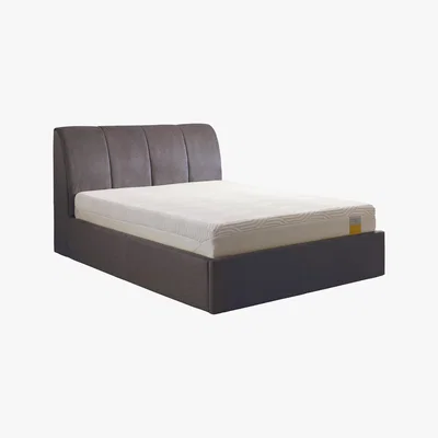 Furniture Village Tempur - Harrington Ottoman Bed Frame - Double - Grey