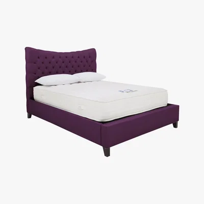 Furniture Village Jessie Bed Frame - Super King - Purple - By Furniture Village