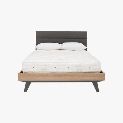 Furniture Village Elara Bed Frame - Double - Grey - By Furniture Village