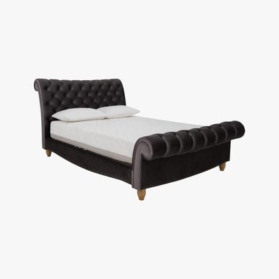 Furniture Village Aurora Bed Frame - King Size - Grey - By Furniture Village