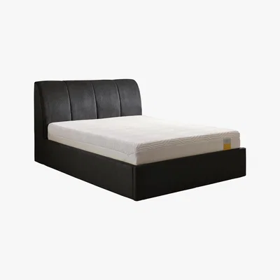 Furniture Village Tempur - Harrington Ottoman Bed Frame - Double - Black
