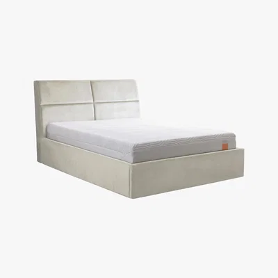 Furniture Village Tempur - Grafton Ottoman Bed Frame - Double - Beige