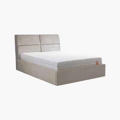 Furniture Village Tempur - Grafton Ottoman Bed Frame - King Size - Beige
