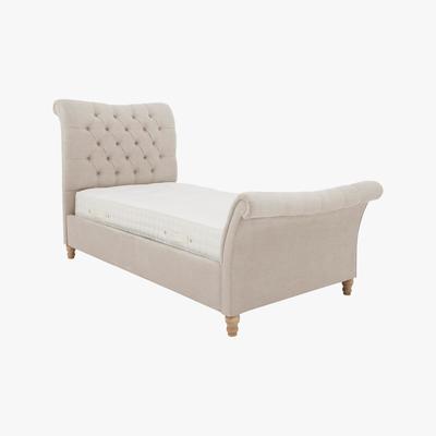 Furniture Village Evie Bed Frame - Single - Beige - By Furniture Village