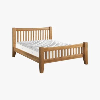 Furniture Village Furnitureland - California Bed Frame - Double - Brown