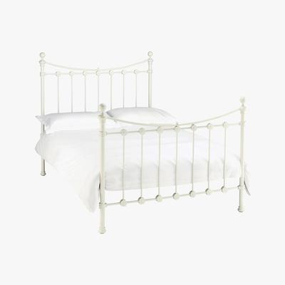 Furniture Village Alice Bed Frame - King Size - White - By Furniture Village