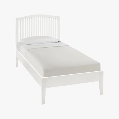 Furniture Village Faye Bed Frame - Single - White - By Furniture Village