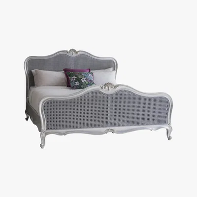 Furniture Village Serena Bed Frame - Super King - Grey - By Furniture Village