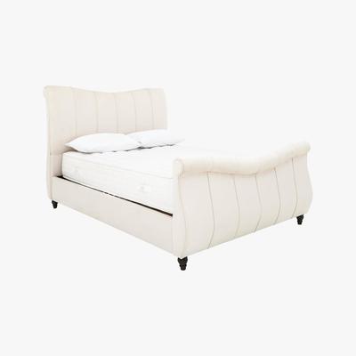 Furniture Village Belle Bed Frame - King Size - Cream - By Furniture Village