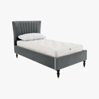 Furniture Village Narla Velvet Bed Frame - Single