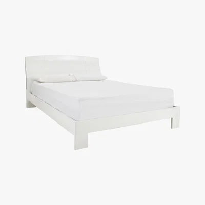 Furniture Village Polar Bed Frame - Double - White - By Furniture Village